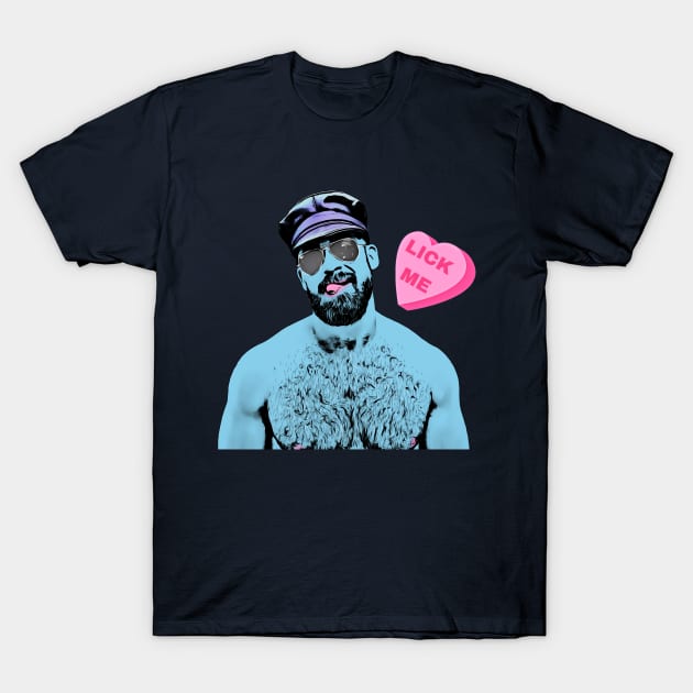 Lick Me (Candy Heart) T-Shirt by JasonLloyd